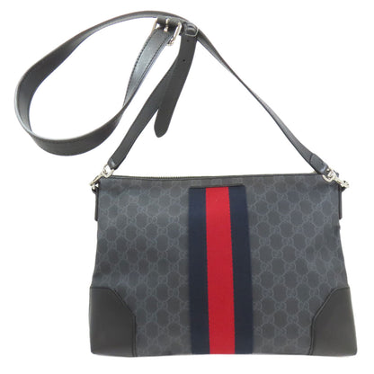 GUCCI 474139 GG Supreme Messenger Shoulder Bag PVC Ladies [Used]