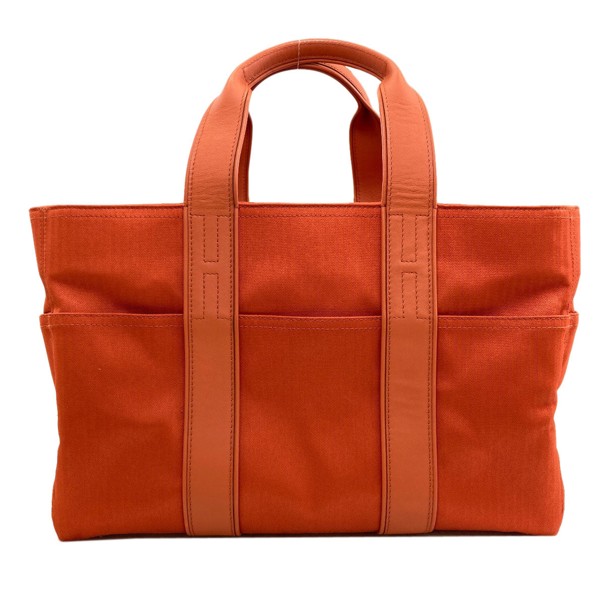 HERMES Akapu Luco Tote Bag Cotton PolyesterLadies [Used]