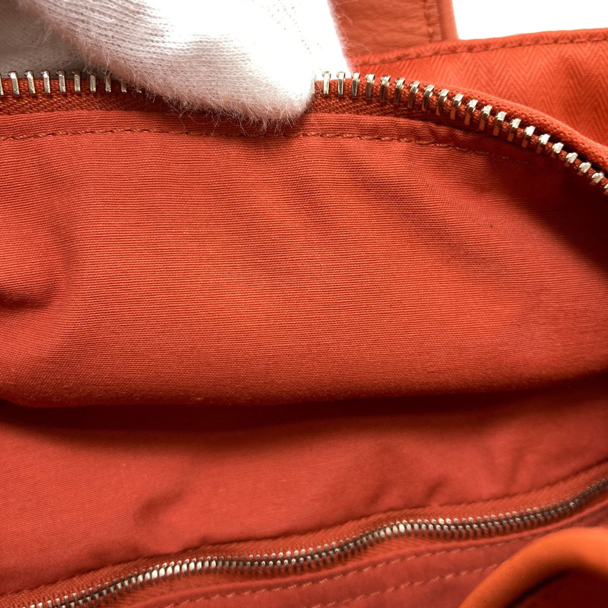 HERMES Akapu Luco Tote Bag Cotton PolyesterLadies [Used]
