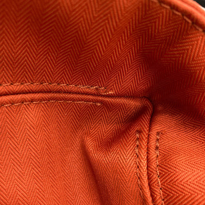 HERMES Akapu Luco Tote Bag Cotton PolyesterLadies [Used]