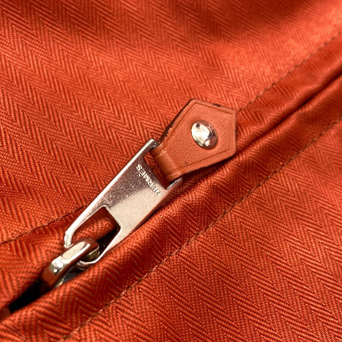 HERMES Akapu Luco Tote Bag Cotton PolyesterLadies [Used]
