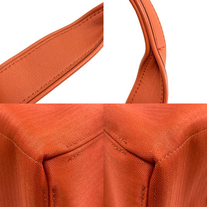 HERMES Akapu Luco Tote Bag Cotton PolyesterLadies [Used]