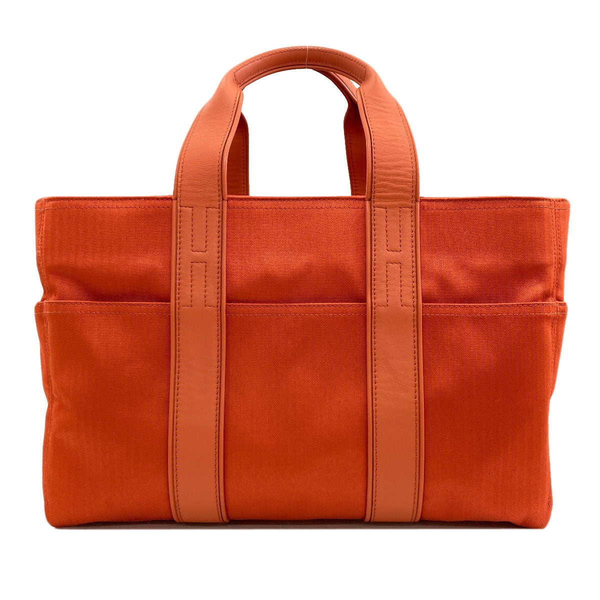 HERMES Akapu Luco Tote Bag Cotton PolyesterLadies [Used]