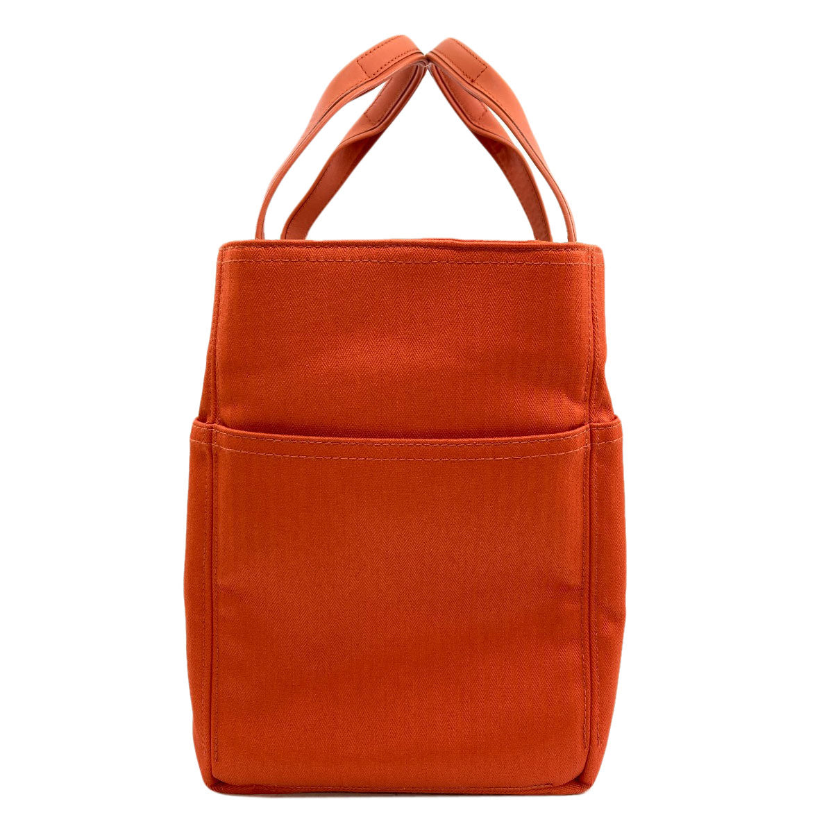 HERMES Akapu Luco Tote Bag Cotton PolyesterLadies [Used]