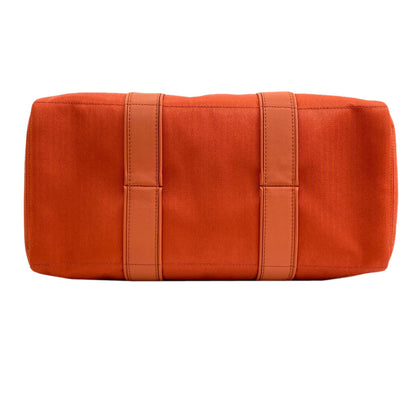 HERMES Akapu Luco Tote Bag Cotton PolyesterLadies [Used]