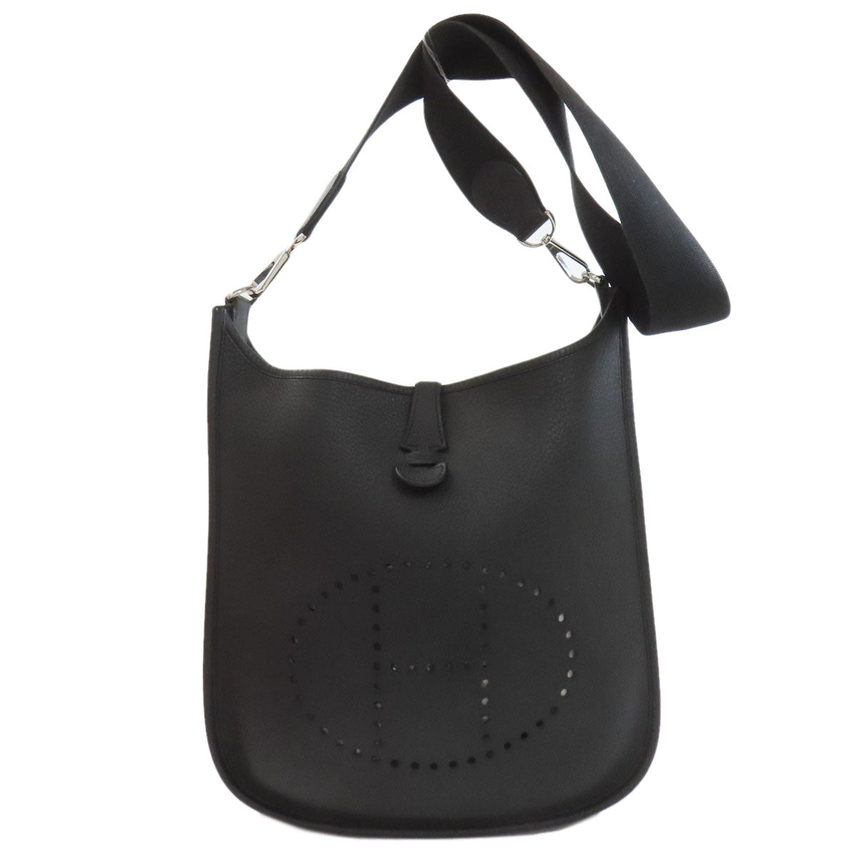HERMES Evelyne1 PM SilverHardware Shoulder Bag Taurillon Clemence Ladies [Used]