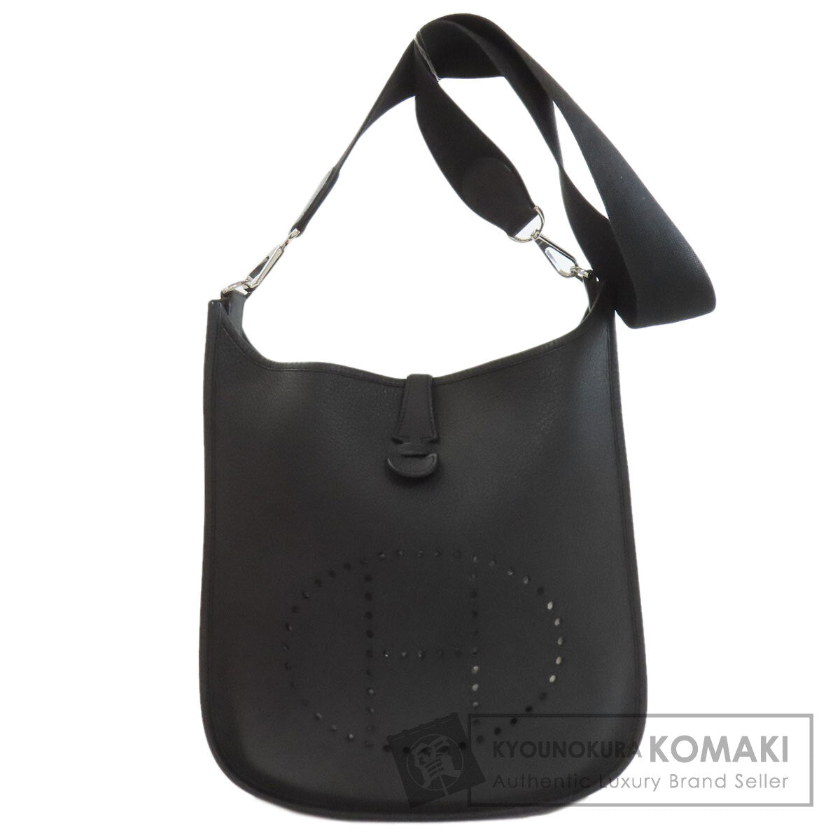HERMES Evelyne1 PM SilverHardware Shoulder Bag Taurillon Clemence Ladies [Used]