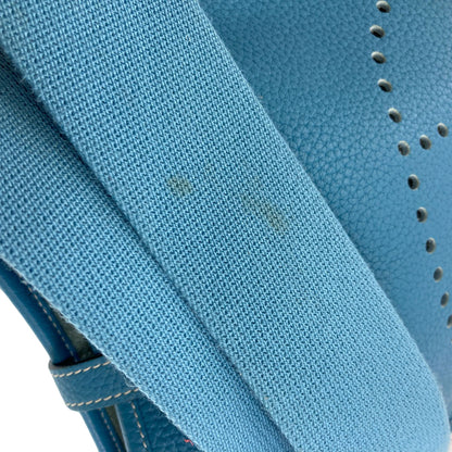 HERMES Evelyne 3 PM Blue Jean SilverHardware Shoulder Bag Taurillon Clemence Ladies [Used]
