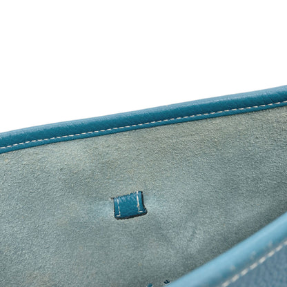 HERMES Evelyne 3 PM Blue Jean SilverHardware Shoulder Bag Taurillon Clemence Ladies [Used]