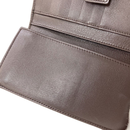 GUCCI 257012 Tri-fold wallet GG Long wallet (with coin pocket) Canvas Ladies [Used]