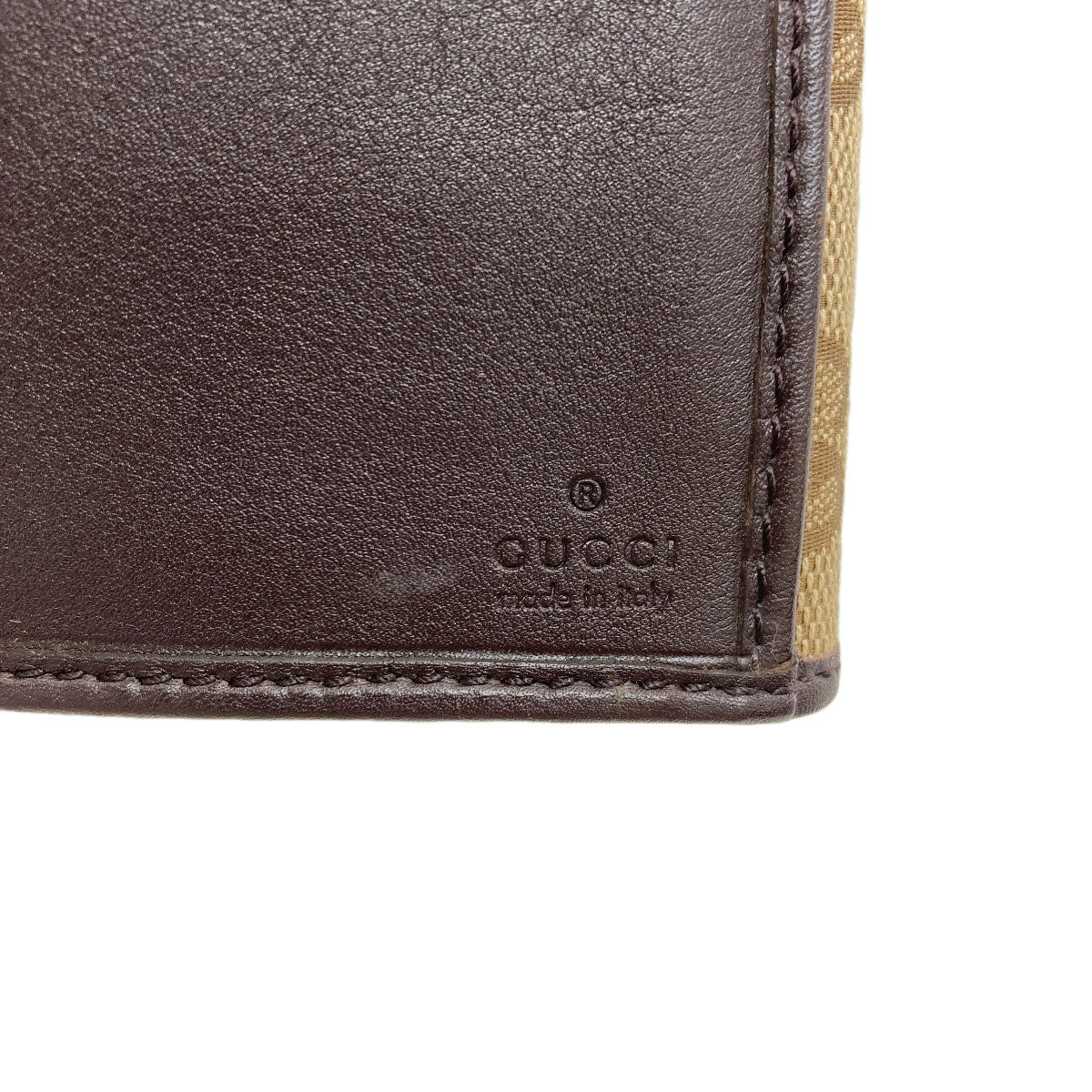 GUCCI 257012 Tri-fold wallet GG Long wallet (with coin pocket) Canvas Ladies [Used]