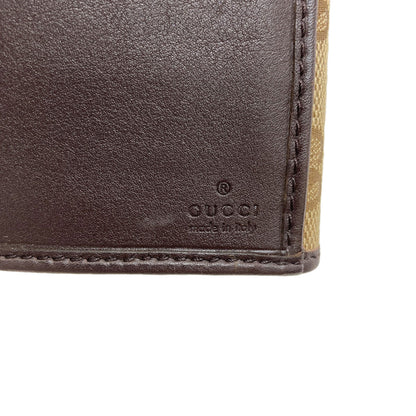 GUCCI 257012 Tri-fold wallet GG Long wallet (with coin pocket) Canvas Ladies [Used]