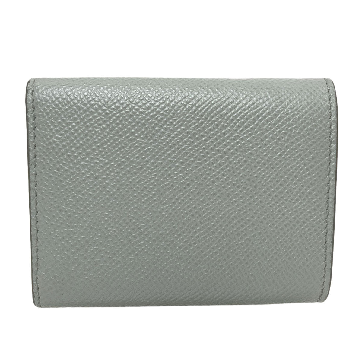CHRISTIAN DIOR Saddle Lotus Bifold Wallet with Coin Pocket Leather Ladies [Used]