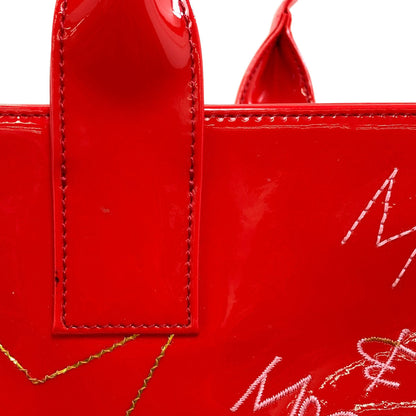 Samantha Thavasa LOVE tote Handbag Enamel Ladies [Used]
