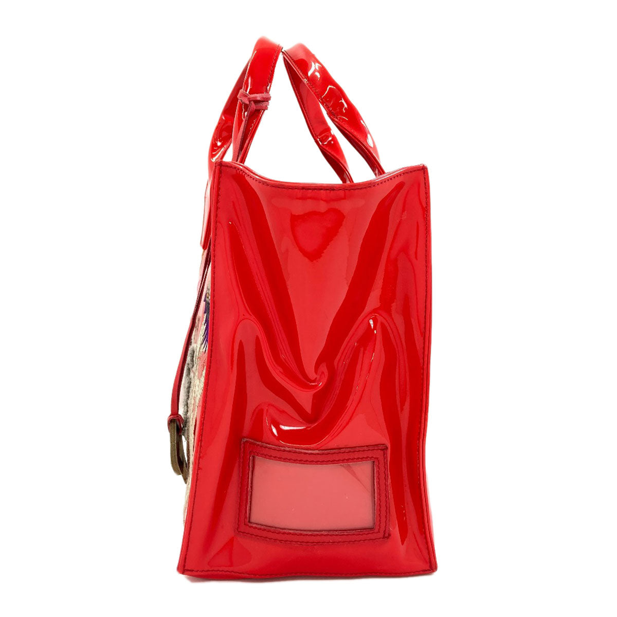 Samantha Thavasa LOVE tote Handbag Enamel Ladies [Used]