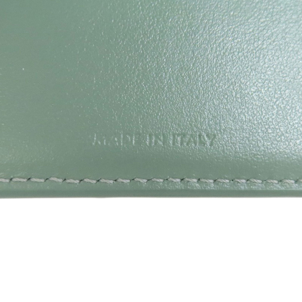 CELINE Triomphe Flap Tri-fold Bifold Wallet with Coin Pocket Leather Ladies [Used]
