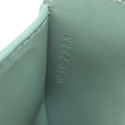 CELINE Triomphe Flap Tri-fold Bifold Wallet with Coin Pocket Leather Ladies [Used]