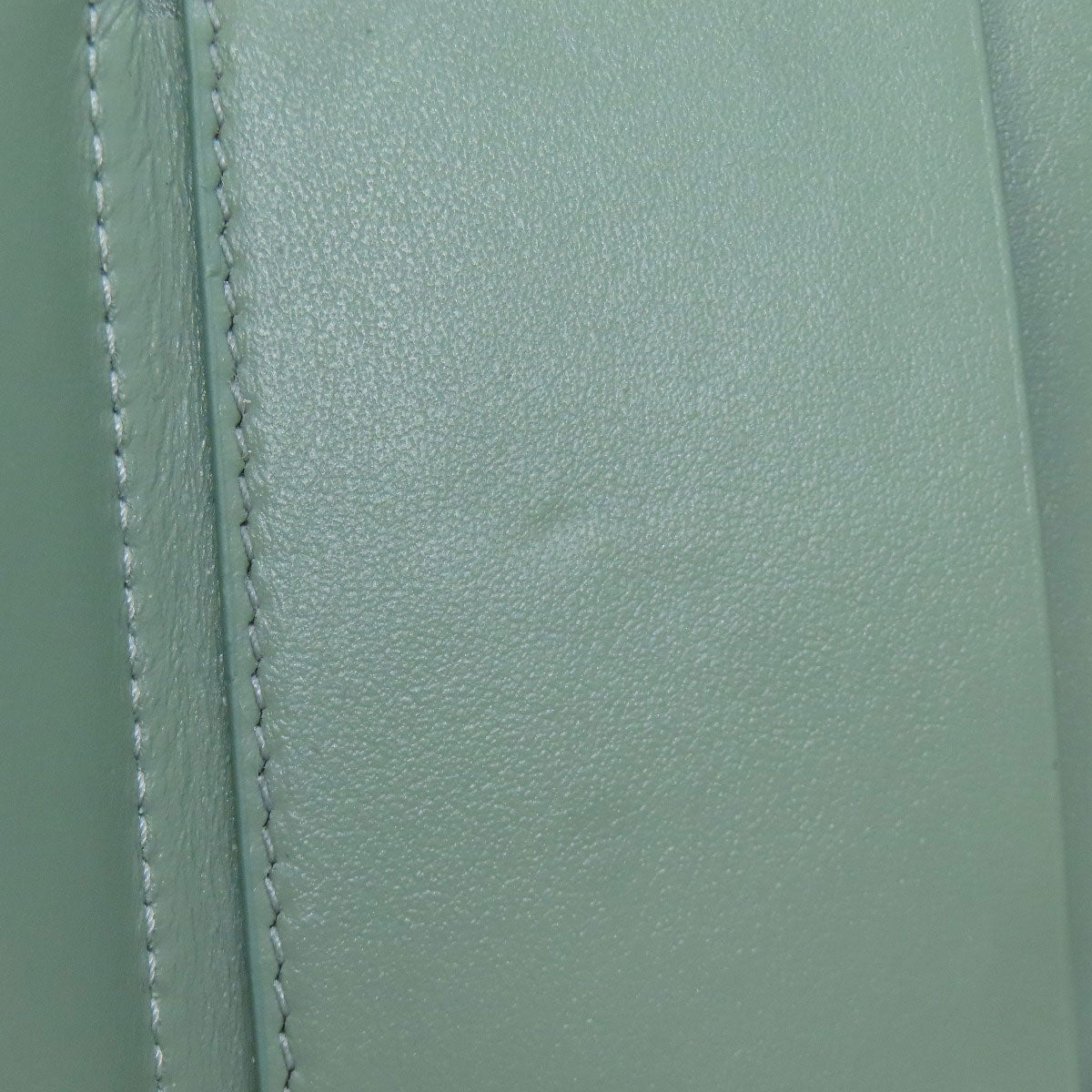 CELINE Triomphe Flap Tri-fold Bifold Wallet with Coin Pocket Leather Ladies [Used]