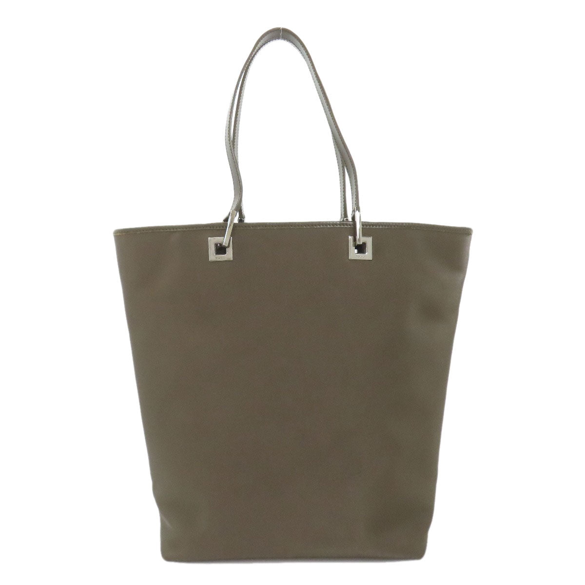 GUCCI 002・1998 logo Tote Bag Nylon LeatherLadies [Used]