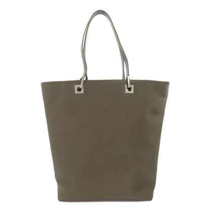 GUCCI 002・1998 logo Tote Bag Nylon LeatherLadies [Used]