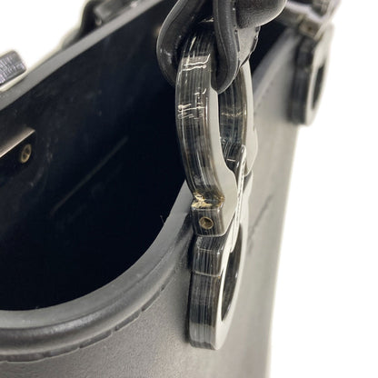 Salvatore Ferragamo Gancini Handbag Rubber Ladies [Used]
