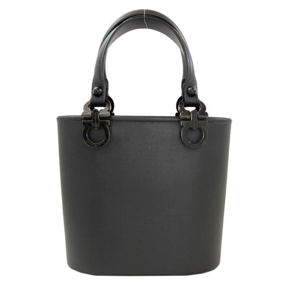 Salvatore Ferragamo Gancini Handbag Rubber Ladies [Used]