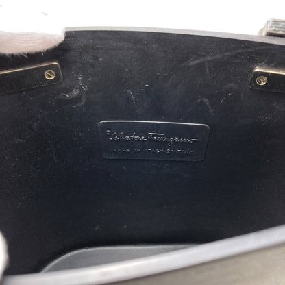 Salvatore Ferragamo Gancini Handbag Rubber Ladies [Used]