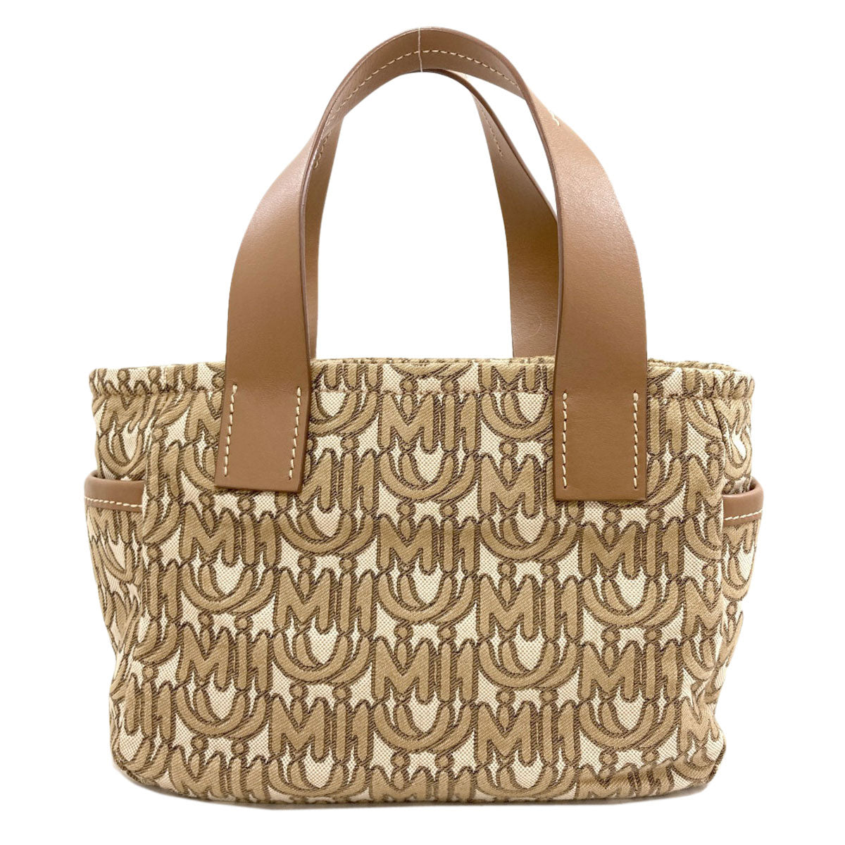 MIUMIU Logo motif 2WAY Handbag Canvas Ladies [Used]