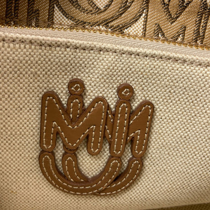 MIUMIU Logo motif 2WAY Handbag Canvas Ladies [Used]