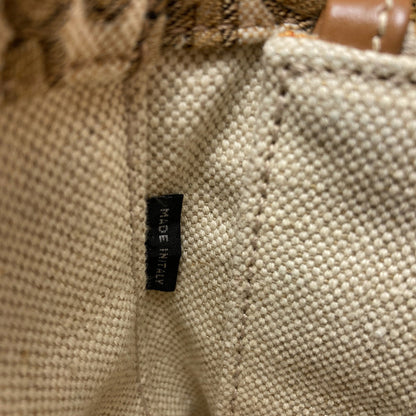 MIUMIU Logo motif 2WAY Handbag Canvas Ladies [Used]