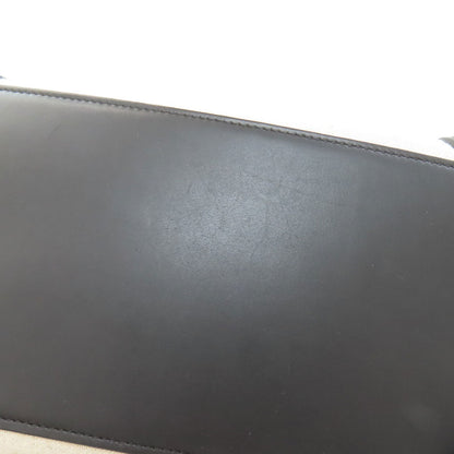 CELINE Luggage micro Handbag Leather CanvasLadies [Used]