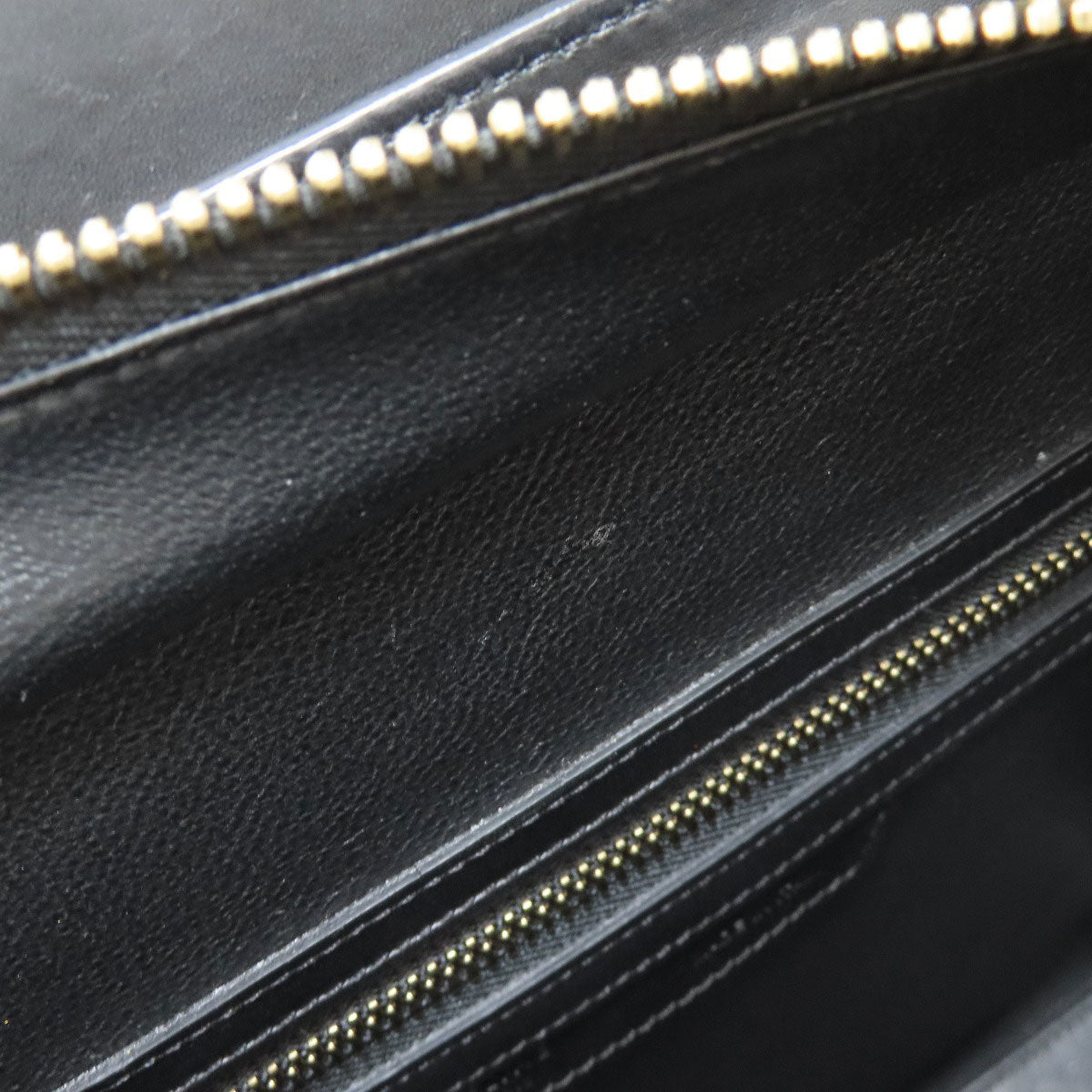 CELINE Luggage micro Handbag Leather CanvasLadies [Used]