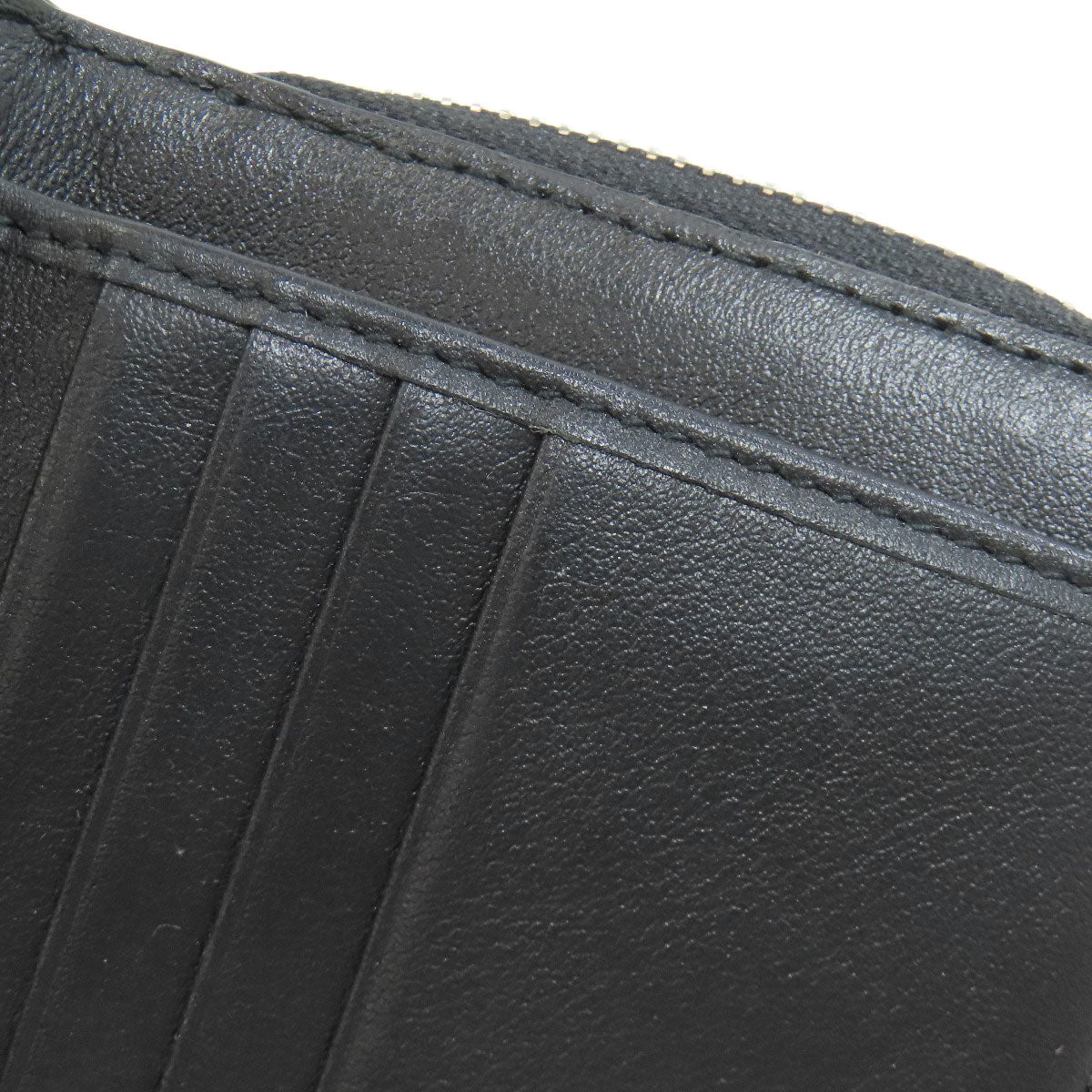 Jimmy Choo Star motif Bifold Wallet with Coin Pocket Leather Ladies [Used]