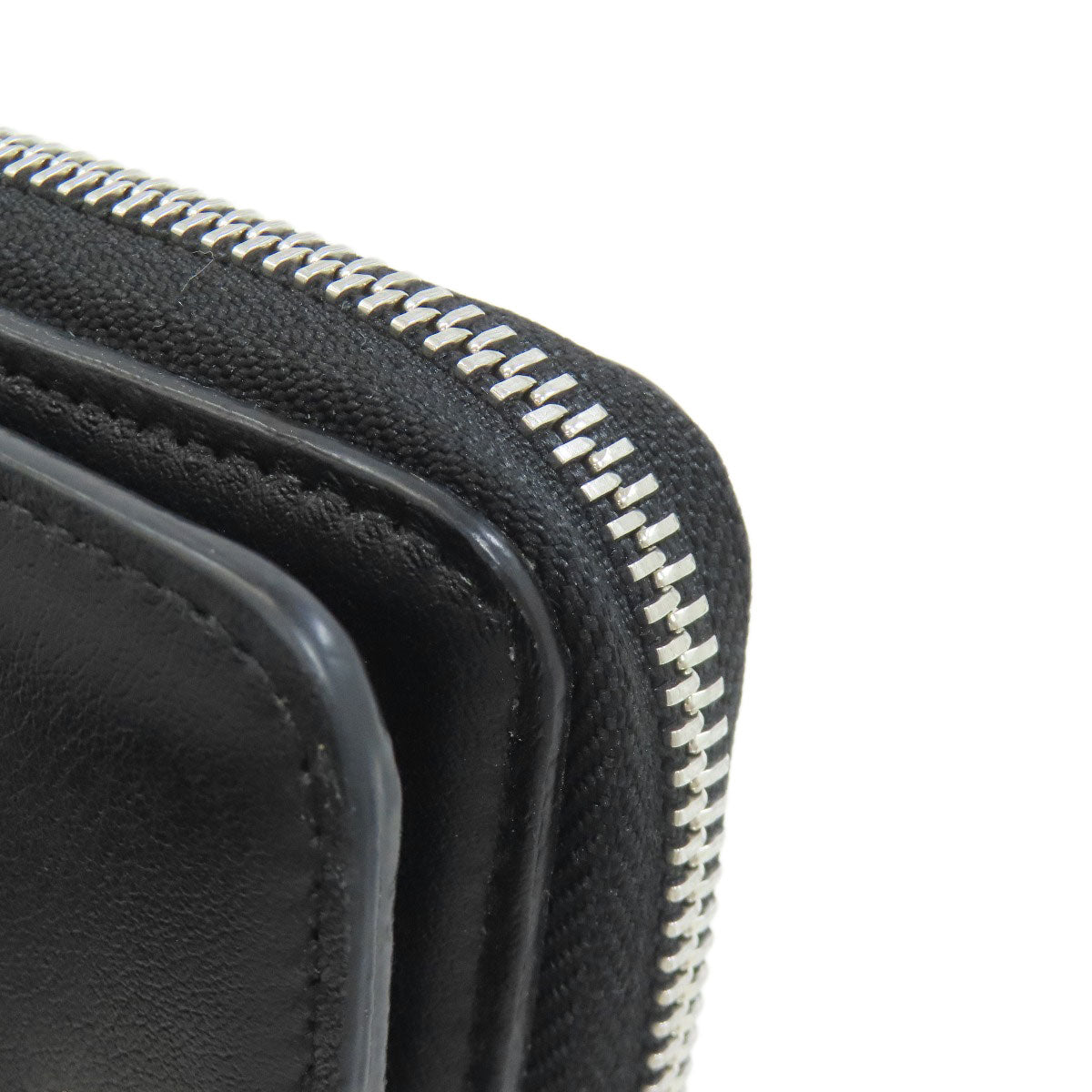Jimmy Choo Star motif Bifold Wallet with Coin Pocket Leather Ladies [Used]