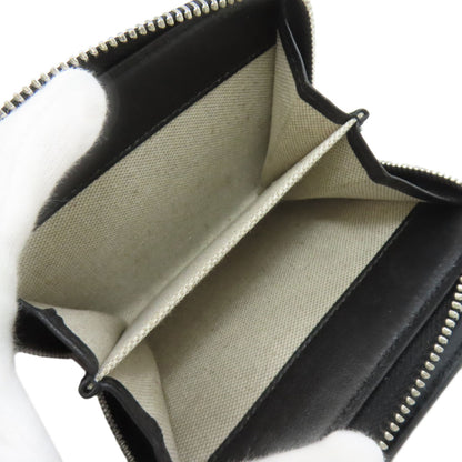 Jimmy Choo Star motif Bifold Wallet with Coin Pocket Leather Ladies [Used]