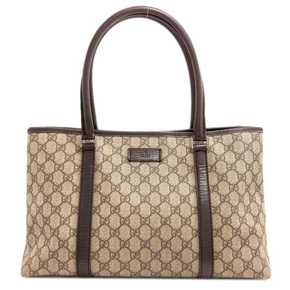 GUCCI 114595 GG Supreme Tote Bag PVC Ladies [Used]