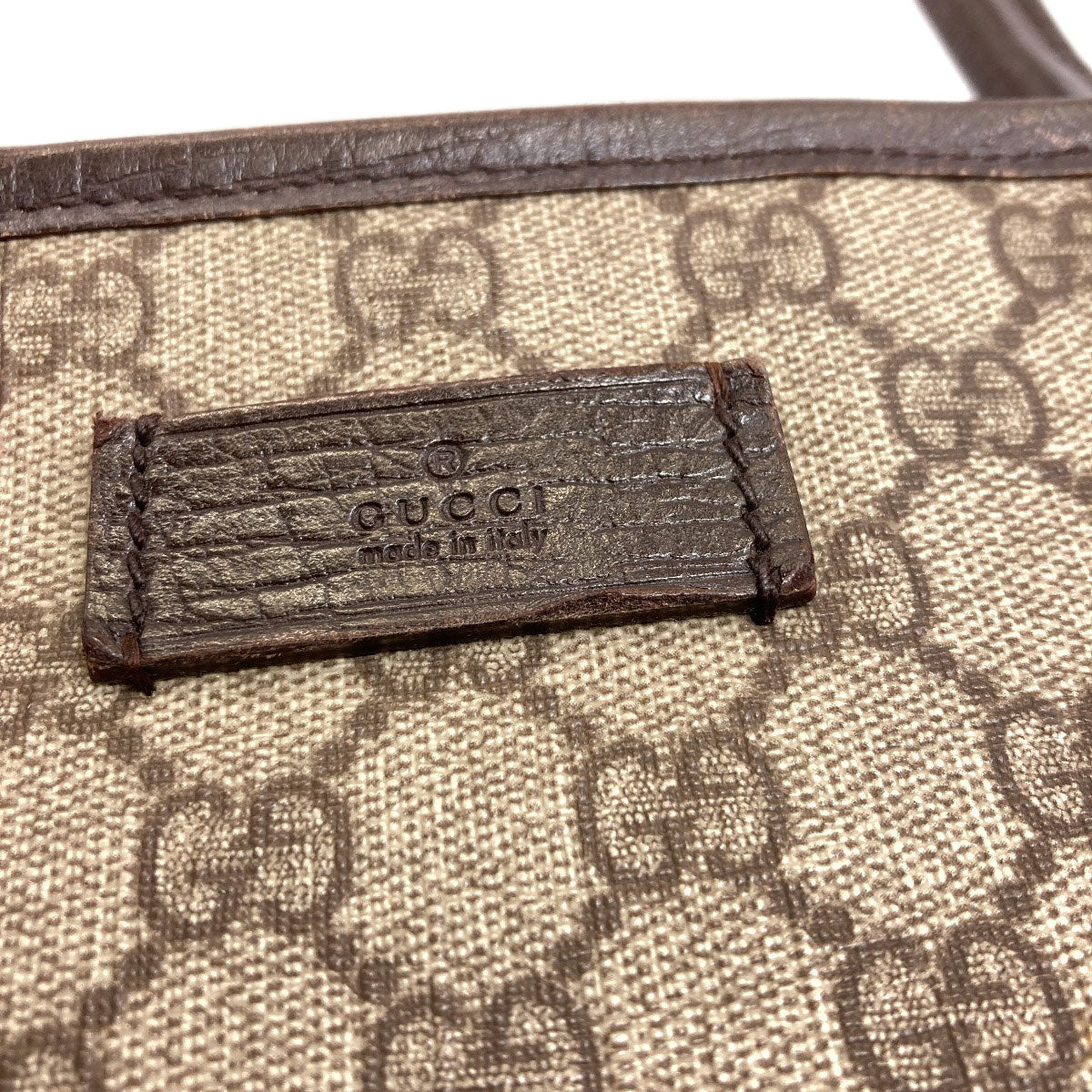 GUCCI 114595 GG Supreme Tote Bag PVC Ladies [Used]