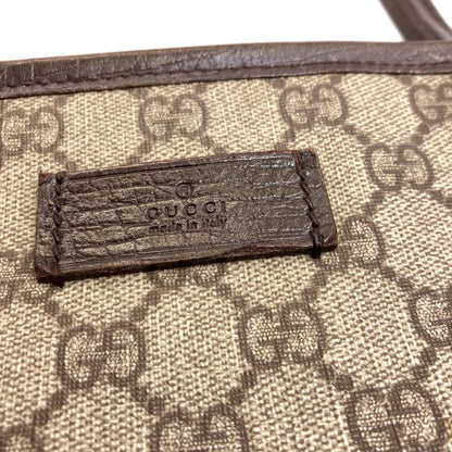 GUCCI 114595 GG Supreme Tote Bag PVC Ladies [Used]