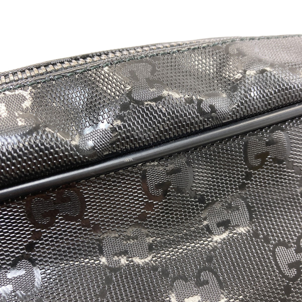 GUCCI 201448 GG implementation Shoulder Bag PVC Ladies [Used]