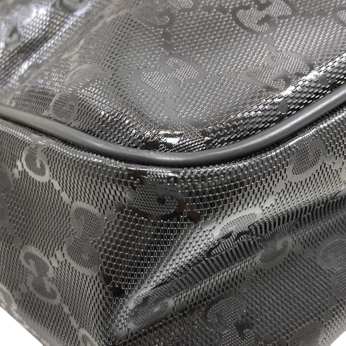 GUCCI 201448 GG implementation Shoulder Bag PVC Ladies [Used]