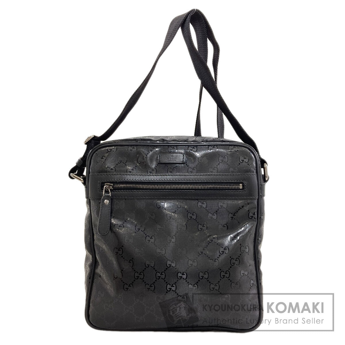 GUCCI 201448 GG implementation Shoulder Bag PVC Ladies [Used]