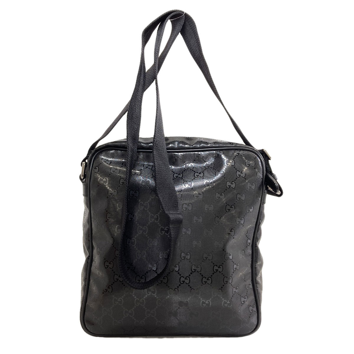GUCCI 201448 GG implementation Shoulder Bag PVC Ladies [Used]