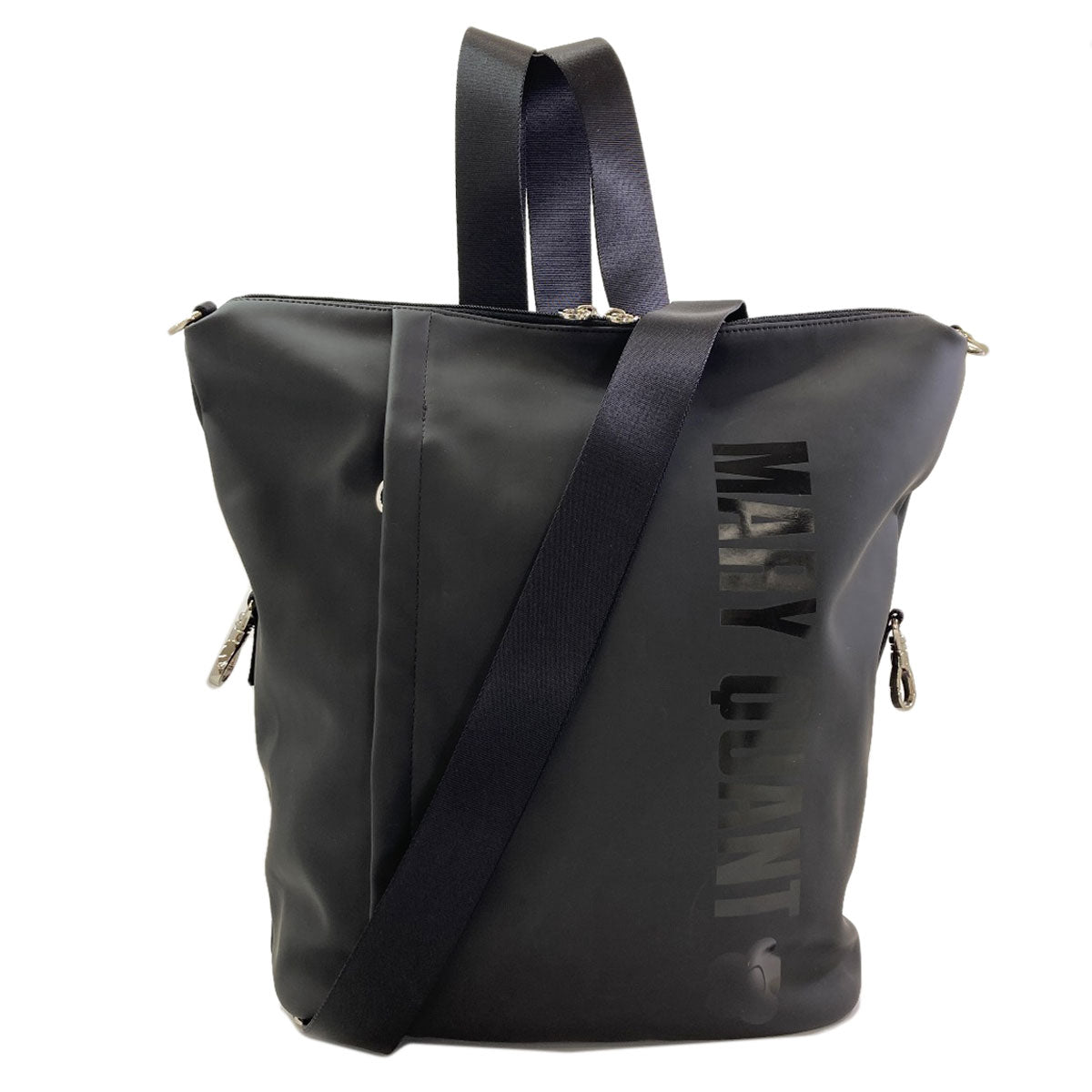 MARY QUANT 2WAY Backpack Â· Daypack Rubber Ladies [Used]