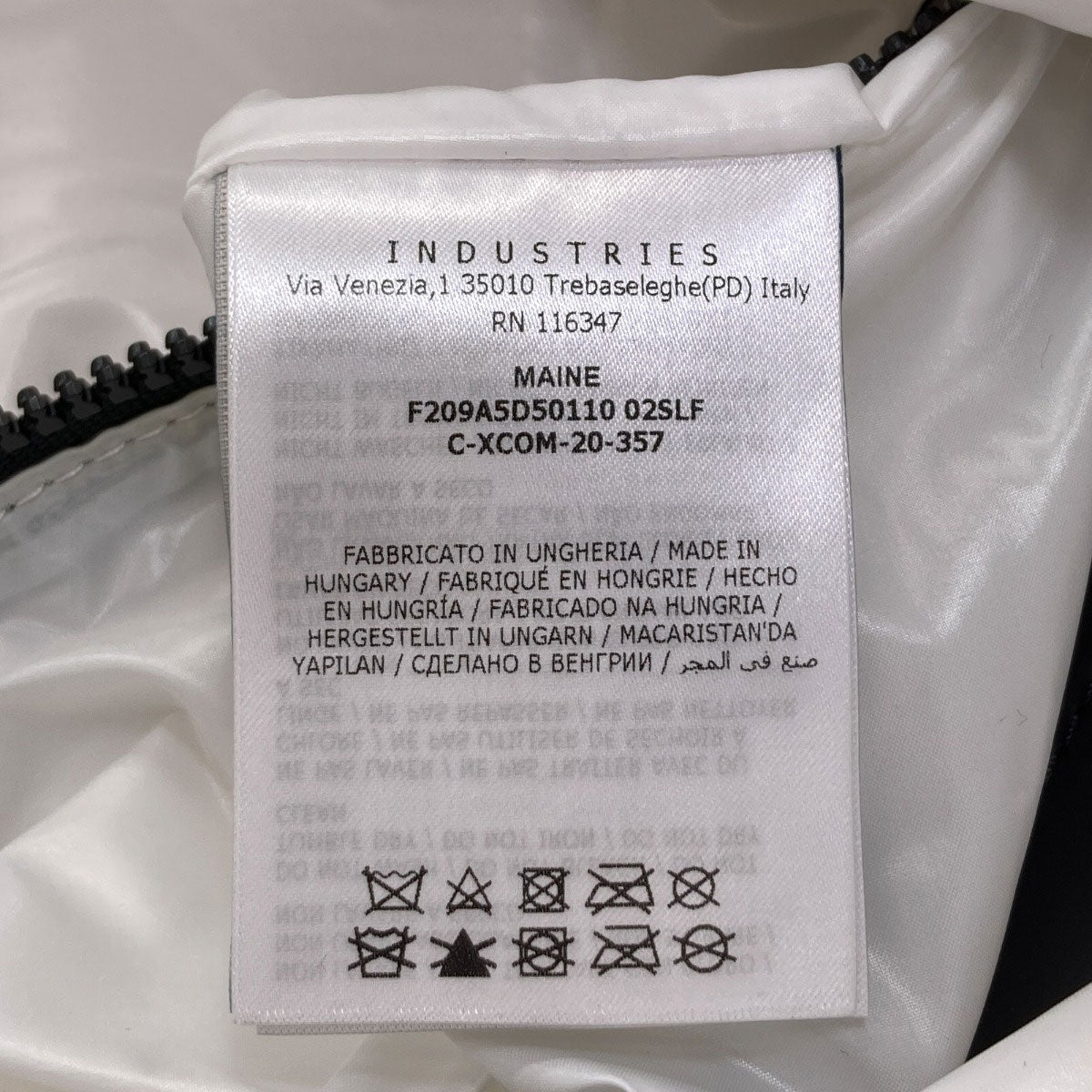 MONCLER logo Tote Bag Nylon Ladies [Used]