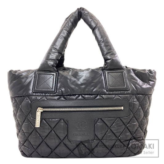 CHANEL Cocoko Koon SilverHardware Tote Bag Nylon Ladies [Used]