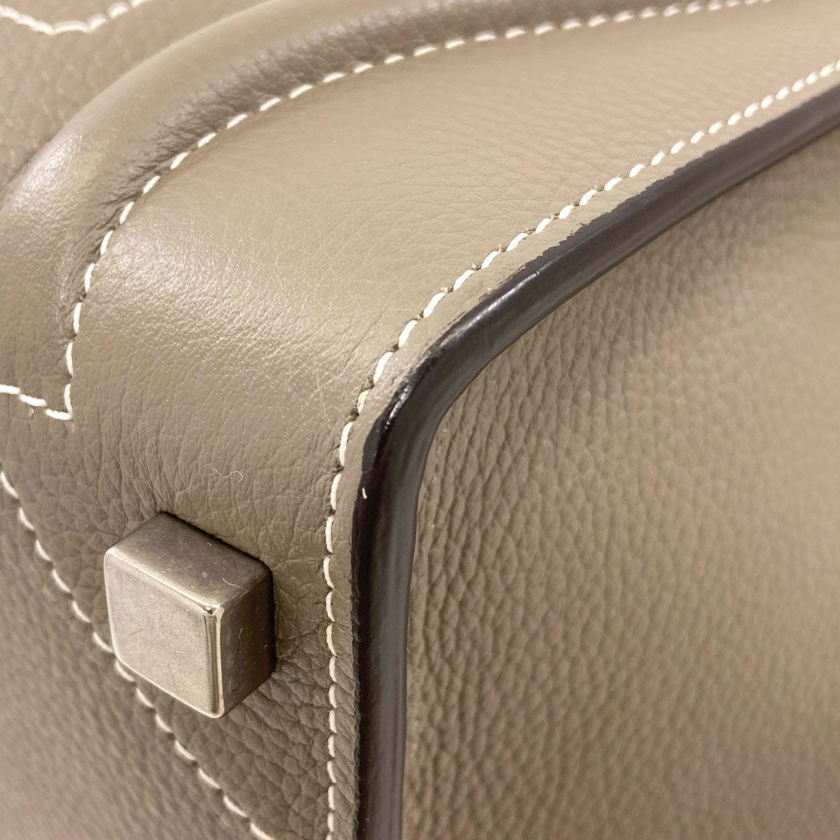 CELINE Luggage micro Handbag Calf Ladies [Used]