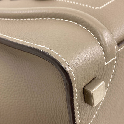 CELINE Luggage micro Handbag Calf Ladies [Used]