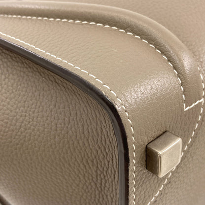 CELINE Luggage micro Handbag Calf Ladies [Used]
