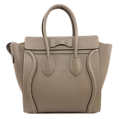 CELINE Luggage micro Handbag Calf Ladies [Used]