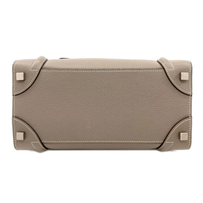 CELINE Luggage micro Handbag Calf Ladies [Used]